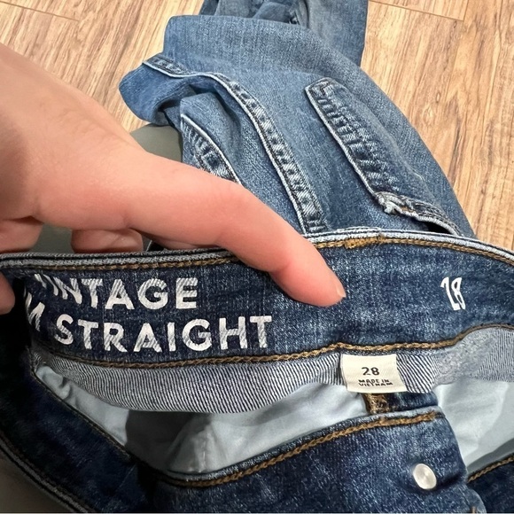 J. Crew Curvy vintage slim-straight jean in Warm Surf wash - Picture 7 of 12